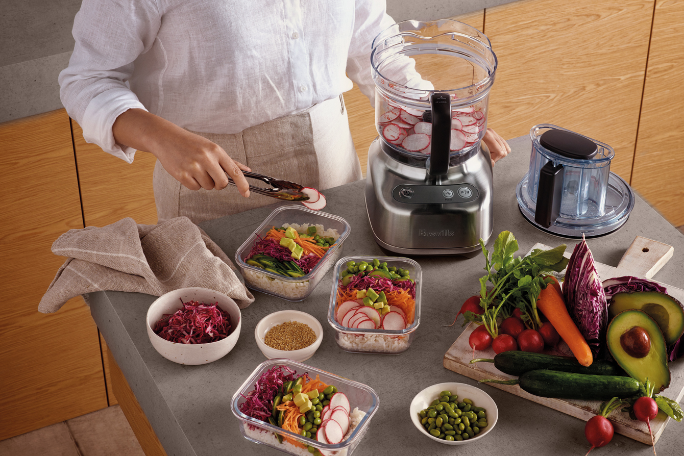 Breville food processor with meals
